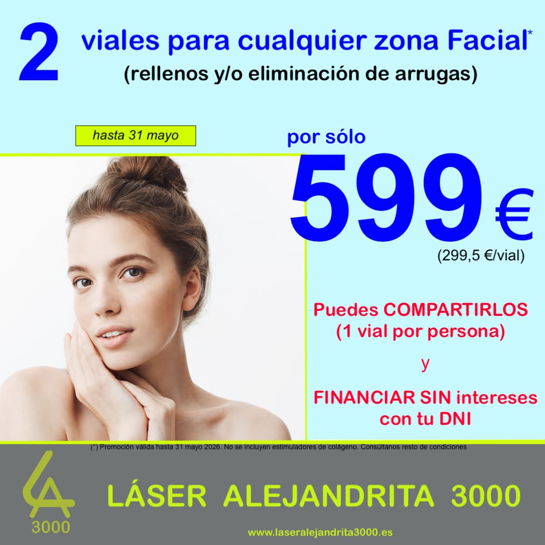 OFERTA en ELIMINAR ARRUGAS y RELLENOS FACIALES en TOLEDO